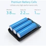 Внешний аккумулятор ANKER Power Bank PowerCore V3 10000mAh Black (A1263H11): Сила тока на выходе, A 2.4