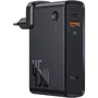 Зарядное устройство Baseus Wall Charger Power Station GaN USB and USB-C 45W + Power Bank 1000mAh Black (PPNLD-C01)