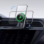 Держатель Baseus Car Holder Wireless Charger MagPro Series Magnetic Qi2 15W Black (C40164100121-01) фото 6