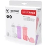 Набор из трех антиколиковых бутылочек Twistshake Value Pack Pink 260ml (78845): Количество бутылочек в наборе, шт 3
