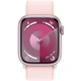Apple Watch Series 9 41mm GPS Pink Aluminum Case with Light Pink Sport Loop (MR953) Approved Витринный образец: Причина уценки Активированы, витринный образец, хорошее состояние, комплектация полная: коробка, зарядка, часы