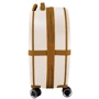Чемодан Semi Line 20" (S) Ecru/Brown бежевый/коричневый (T5670-2): Застежка Молния