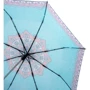 Зонт женский полуавтомат ART RAIN бирюзовый (ZAR3616-12): Тип ручки Прямая