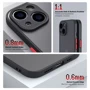 Чохол для телефона ArmorStandart Frosted Matte Black for Tecno Spark 10 Pro (KI7) (ARM70501): Тип накладка на заднюю часть