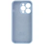 Чехол для iPhone Mobile Case Silicone Case Full Camera Protective Sweet Blue for iPhone 13 Pro Max: Тип чехла накладка на заднюю часть