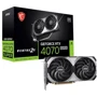 Видеокарта MSI GeForce RTX 4070 SUPER 12G VENTUS 2X OC: Разрядность шины памяти, бит 192