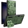 Чехол для телефонов Nillkin CamShield Armor Prop Dark Green for Samsung S928 Galaxy S24 Ultra: Цвет зеленый