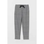 Брюки H&M 1812-7967861 170 см черно-белые