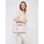 Жіноча сумка тоут GUESS ENISA HIGH SOCIETY SATCHEL світло-сіра (HWVB8421060-STO): Тип Сумки
