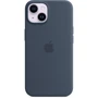 Чехол для iPhone Apple iPhone 14 Silicone Case with MagSafe - Storm Blue (MW5T3ZE/A): Тип аксессуара чехол
