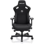 Ігрове крісло Anda Seat Kaiser 3 Size L Black Fabric (AD12YDC-L-01-B-CF) фото 1