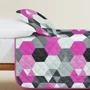 Покривало двостороннє Cosas Ромб Троянда 155х240 см (4822052073025)