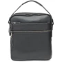 Мужская сумка через плечо Keizer черная (K117622-3-black): Фактура Матовая, Зернистая