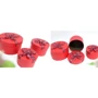 Набор подарочных картонных коробок Ufo 3 шт. красный (80303-001 Набор 3 шт RED круг.): Производитель Ufo
