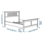 Каркас кровати ІКЕА HEMNES 140х200 см (692.471.84) фото 7