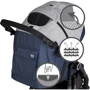 Прогулочная коляска Kidwell CARELL Dark Blue фото 13