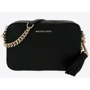 Женская сумка кросс боди Michael Kors Ginny Crossbody черная (32F7GGNM8L001)