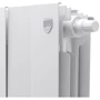Радіатор із нижнім підключенням Royal Thermo PianoForte VD 500/Bianco Traffico –12 секцій: Підведення води Нижний