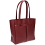 Женская сумка шоппер Ricco Grande бордовая (1L926-burgundy): Пол Женский