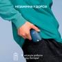Мышь Logitech Pebble M350 Wireless Blueberry (910-006753): Эргономика симметричная для левшей