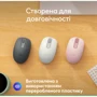 Мышь Logitech M196 Bluetooth White (910-007460): Эргономика симметричная для левшей
