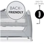 Детский манеж-кровать Hauck Play N Relax (Quilted Grey)