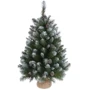 Елка искуственная Triumph Tree с шишками Empress зелёная и эффектом покрытия инием 0.60 м