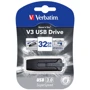 USB-флешка Verbatim 32GB Store 'n' Go V3 USB 3.0 Black (49173): Объем памяти 32 GB
