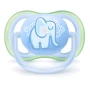 Пустушка Philips AVENT Ultra Air з декором для хлопчиків 0-6 міс 2 шт (SCF085/01): Форма соски ортодонтическая