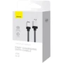 Кабель Baseus USB Cable to Lightning CoolPlay Series Fast Charging 2.4A 1m Black (CAKW000401) фото 6