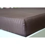 Простирадло LightHouse Mf Stripe Brown страйп-мікрофібра на гумці 90х200+25см (2200000604828): Тип простынь