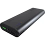 Внешний аккумулятор YENKEE Power Bank 20000mAh USB-C PD 45W Black (35053549): Количество USB 3