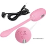 Виброяйцо с электростимуляцией Pretty Love Doreen Electric Shock Egg Light Pink
