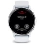 Смарт-часы Garmin Venu 3 Silver Stainless Steel Bezel with Whitestone Case and Silicone Band (010-02784-00): Дисплей 1.4" AMOLED (454x454)