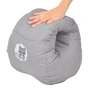 Подушка Papaella Mini Горошек для кормления, серая, 30х28х30 см (8-31999) фото 9