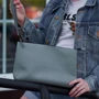 Базова косметичка з ручкою MUA Коричневий M 26x18x10см фото 3