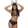 Комплект Leg Avenue Roleplay Bedroom Bunny OS Black