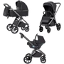 Коляска универсальная 3 в 1 Carrello Omega CRL-6535 Absolute Black (CRL-6535 Absolute Black)