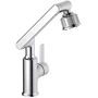 Смеситель для кухни Lefton Copper Rotatable Faucet with 5 Water Outlet Modes-KF2205 Chrome: Вид смесителя Однорычажный