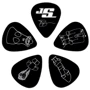 Медиатор Набор медиаторов PLANET WAVES PW1CBK6-10JS JOE SATRIANI HEAVY: Тип Медиатор