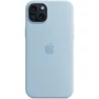 Чехол для iPhone Apple Silicone Case with MagSafe Light Blue (MWNH3) for iPhone 15 Plus: Тип аксессуара чехол