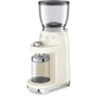Кофемолка Smeg CGF01CREU: Резервуар для молотого кофе Есть