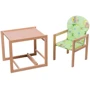 Стульчик- трансформер For Kids Бук-21 светлый мдф столешница зеленый с рисунком (6772)