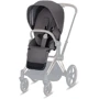 Текстиль на прогулочный блок Priam Lux Seat Manhattan Grey mid grey (519002321)