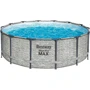 Бассейн Bestway каркасный круглый 427-122 см (5619D) (фильтр-насос, лестница, крышка)