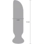Анальная вибропробка Toy Joy Gracious Buttplug (фуксия)