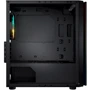 Корпус Cougar Purity RGB Black (385PC40.0001): Материал передней панели сталь