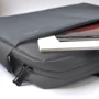 Сумка для ноутбуков D-LEX 15.6" Grey (LX-121PR-GY): Материал полиэстер