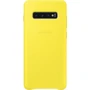 Чехол для телефонов Samsung Leather Cover Yellow (EF-VG975LYEGRU) for Samsung G975 Galaxy S10+