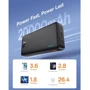 Внешний аккумулятор Baseus Power Bank 20000mAh Airpow 20W Black (P10022804113-00) фото 11